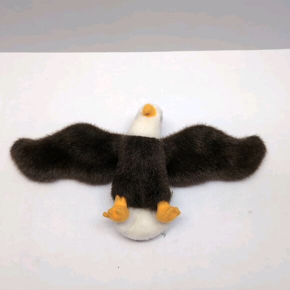 K & M International Bald Eagle Plush Stuffed Animal Toy 1994 - Picture 5 of 9